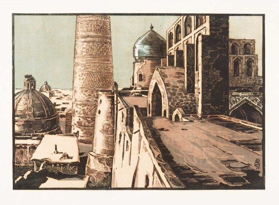Калашников Анатолий Иванович. Самарканд